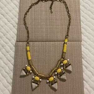 Stella & Dot Yellow Statement Necklace - Women Jewelry